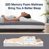 Syalife Japanese Futon Mattress Floor Mattress Twin Size, 4" Thicken Foldable & Portable Floor Bed Sleeping Pad, Traditional Shikibuton 32D Foam Filled, Design in Japan (Grey, 39 * 80) 39GY-A Syalife