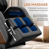 2026 Massage Chair Full Body, Zero Gravity SL-Track Shiatsu Massage Recliner, with Zero Gravity, with Full Body Air Pressure, Heat, APP Control, 6 Fix Point Rollers, Airbags, Deep Yoga Stretch (Brown) AYJOIR