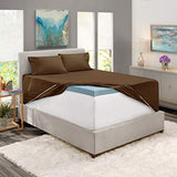 Hearth & Harbor Extra Deep Pocket King Size Sets - Fits Mattress 18-24 Inches Deep - Extra Deep Pocket Sheets - 6 Piece King Size - Brown Hearth & Harbor