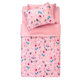 SLEEP ZONE Kids Twin Bedding Comforter Set - Super Cute & Soft Kids Bedding 5 Pieces Set with Comforter, Sheet, Pillowcase & Sham (Pink Flower) SLEEP ZONE