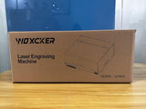 Laser Engraving Machine, Woxcker L2 MAX 5.5W Enclosure Laser Engraver, CNC Engraving Machine 0.01mm High Precision Laser Engraving and Cutting for Wood Metal Glass Suitable for Beginners Woxcker