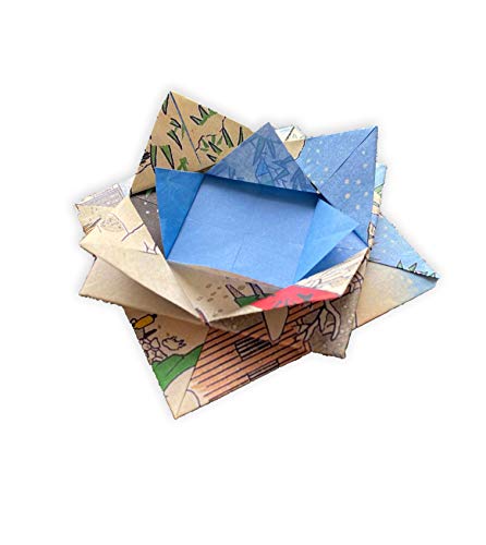 Origami Paper 200 sheets Hiroshige Prints 6 3/4" (17 cm): High-Quality Double Sided Origami Sheets With 12 Different Woodblock Prints (Instructions for 6 Projects Included) - WoodArtSupply