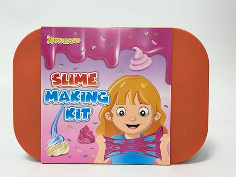 YOPINSAND Ice Cream DIY Slime Kit for Girls, Glimmer Crunchy, Confetti Slime Making Kit for Girls, Butter, Foam, Cloud Slime with Add-ins, Foam Balls, Charms, Party Favors Gift Toys for Kids 6-12 YOPINSAND