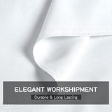 FreshCulture Twin Flat Sheet - Hotel Quality Twin Flat Sheet Only - Brushed Microfiber Top Sheet - Ultra Soft & Breathable - Wrinkle-Free - Easy Care - Single Flat Sheet (Twin, White) FreshCulture