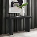 Modway EEI-6577-BLK Relic Concrete Textured Console Table, Black Modway