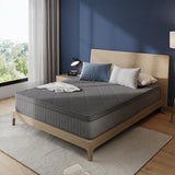 Avenco Full Size Mattress, 10 Inch Full Mattress in a Box, Medium Firm Hybrid Mattresses with Smarts™ Coil and Gel Memory Foam for Cool Night Sleep & Pressure Relief, CertiPUR-US Certified Avenco