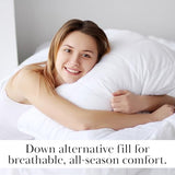 Southshore Fine Living, Inc. Vilano Plaid Collection - King Comforter Set, Premium Bedding, All-Season Down Alternative, Soft Coverlet, Oversized 3-Piece California King Size Comforter Set, Blue