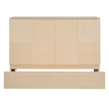 Ball & Cast Murphy Bed Full Size with Drawer and A Set of Sockets,Bedroom Folding Wall Cabinets Frame w/USB Ports & Pulley Structure Design,Hideaway Bed for Guest Room,Study,Office,Golden Ball & Cast