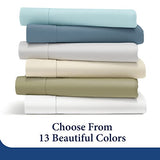 King Size Bed Sheets - Black Luxury Sheet Set - Deep Pocket - Super Soft Hotel Bedding - Cool & Wrinkle Free - 1 Fitted, 1 Flat, 2 Pillow Cases - King Sheets - 4 Piece Cosy House Collection