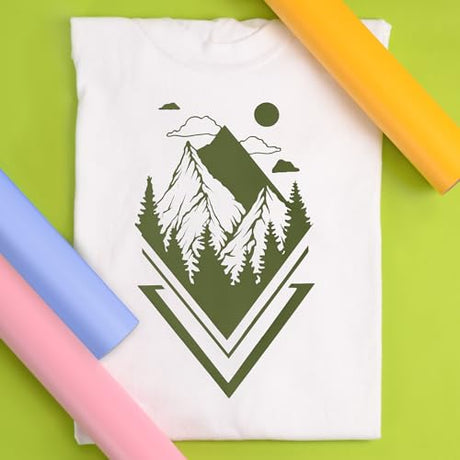 Siser EasyWeed Heat Transfer Vinyl 11.8" x 3ft Roll (Green Olive) - Compatible with Siser, Cricut, Silhouette and Other Craft/Professional Cutters - CPSIA Certified Siser