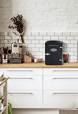 Frigidaire EFMIS175BLACKCP4 Portable Cooler for Car, Office, Bedroom, Dorm Room, or Cabin, 11.8"D x 7.1"W x 10.1"H, Black Frigidaire