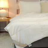 CUDDLE DREAMS Wool Comforter Duvet Insert, 100% Australian Wool Filling with Soft Noiseless Cotton Shell, Natural Warmth (Lightweight for Summer, Twin) CUDDLE DREAMS