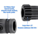 POLISI3D 3D Printer Hardened Steel MK3 Drive Gear extruder Dual Gears kit DriveGears Extrusion Wheel for Upgrade Prusa i3 MK2/MK2S/MK2.5 MK3S 3D Printer POLISI3D
