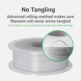 Bambu Lab Genuine Filament, 1.75mm PLA Wire Diameter Accuracy +/- 0.03 mm, RFID Included, No Mess Setup, Tangle-Free, with Genuine Reusable Spool, 1kg Black