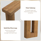HOKYHOKY Solid Wood Entryway Table, 70-Inch Long Farmhouse Console Tables, Rectangular Behind Couch Table, Wooden Sofa Tables for Hallway, Entrance, Foyer, Living Room HOKYHOKY