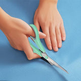 Scissors, Rkqoa 8" Scissors All Purpose 6 Pack - Comfort-Grip Sharp Scissors for Office School Sewing Fabric Craft Art Supplies, Teacher/Class Scissors, Right/Left Handles Almarto