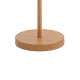 JONATHAN Y JYL3092A Nando 61" 2-Light Coastal Bohemian Iron/Rattan LED Floor Lamp with Pull-Chain Mid-Century, Modern Standing Reading Lamp LED Bulb Included, Brown Wood Finish JONATHAN Y