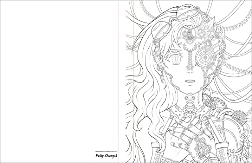 Creepy Cuties Manga Coloring Book