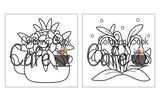 Cozy Spring: Cute Coloring Book for Adults & Teens with Easy and Bold Spring Inspired Designs (Bold and Easy Coloring Books) WoodArtSupply