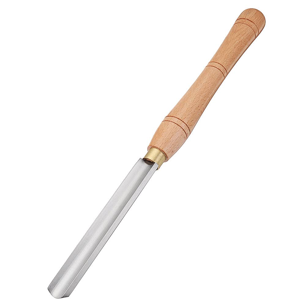 Acofuns High Speed Steel Lathe Chisel Wood Turning Tool with Wood Handle (1/2" spindle gouge) Acofuns