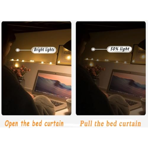 Dorm Bottom Bunk Bed Curtains Privacy Curtains 350g Dustproof Breathable Single Bed Blackout Curtains Panels Privacy Underbed Loft Bed Canopy Tent Curtain Shading Drapes for Dorm College Home 2 panels YMMMY ROSE