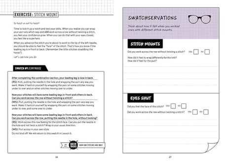 Patty Lyons' Knitting Bag of Tricks: The Official Workbook: Hands-on exercises to improve your knitting skills WoodArtSupply