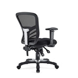 Modway EEI-757-BLK Articulate Ergonomic Mesh Office Chair in Black Modway