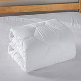 Queen Mattress Pad, 8-21" Deep Pocket Protector Ultra Soft Quilted Fitted Topper Cover Fit for Dorm Home Hotel -White Favorland