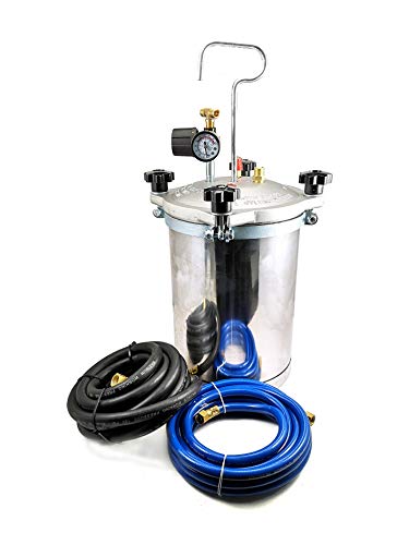 DP Dynamic Power PRO Stainless Pressure Paint Tank 2.5 Gallons Pressure Pot Tank Spray Paint Pressure Pot Tank with Manual Mixing Agitator Paint Tank(2.5 Gallons) - WoodArtSupply