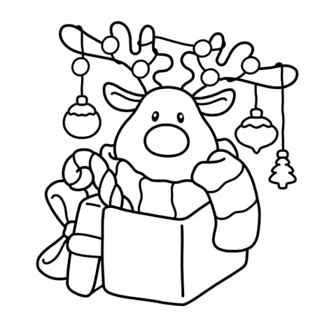 Christmas: Bold & Easy Coloring Book, Stocking Stuffer for Adults & Teens (Christmas Coloring Book) TAD Publishing LLC