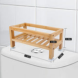 Tohomes Stylish Over The Toilet Bathroom Organizer - Space-Saving Storage Solution for Essentials Tohomes