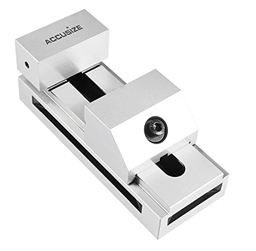 Accusize Industrial Tools 3'' Precision Screwless Vise, Hardened, 0.0002'', 0235-0303 Accusize Industrial Tools