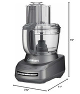 Cuisinart FP-130 Core Custom 13-Cup Food Processor Stainless Steel (Renewed) Bundle with 2 YR CPS Enhanced Protection Pack Cuisinart