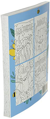 100 Animals for Toddler Coloring Book: My First Big Book of Easy Educational Coloring Pages of Animal Letters A to Z for Boys & Girls, Little Kids, Preschool and Kindergarten GOODMI