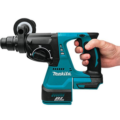 Makita XRH01Z 18V LXT Lithium-Ion Brushless Cordless 1-Inch Rotary Hammer Accepts SDS-PLUS Bits - WoodArtSupply