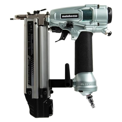 Metabo HPT Pro Brad Nailer Kit, 18 Gauge, High Grade Aluminum Magazine, Accepts 5/8-Inch To 2-Inch Brad Nails, NT50A5 Metabo HPT