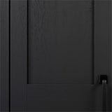 Sauder Miscellaneous 2-Door Storage Cabinet, L: 27.09" x W: 15.39" x H: 72.05", Raven Oak Finish Sauder