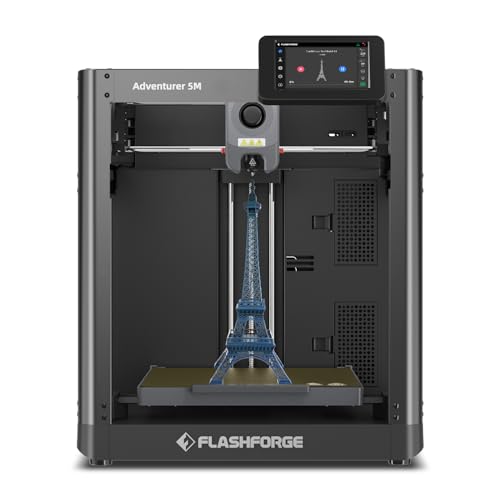 Flashforge Adventurer 5M 3D Printer with Extra 0.4mm Nozzle - WoodArtSupply