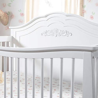 DaVinci Fiona 4-in-1 Convertible Crib in White, Greenguard Gold Certified