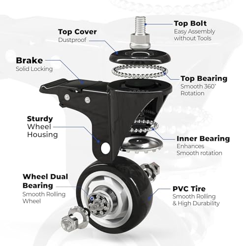 HOMEDANT House White 5-Tier Metal Boltless Rolling Cart Shelf Rack Casters Heavy Duty Wheel Shelving Unit Adjustable Storage Shelves Organizer Shelf Kitchen Garage 48.1" W x 18.5" D x 75.4" H 1Pack HOMEDANT