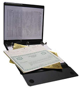 New! Slimline Corporate Kit Combo from Corpkit - 1" Portfolio Black Binder, Stock Certificates, Index Tabs(LLC) Corpkit Legal Supplies