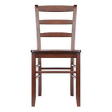 Winsome Wood Benjamin Seating, Foot Rest, Walnut Winsome