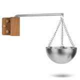 Vindar Red Cedar Sauna Aromatherapy Bowl Sauna Oil Cup Sauna Oil Holder Essential Oil Fragrance Diffuser Bowl for Sauna and Spa Vindar