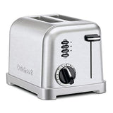 Cuisinart CPT-160 Metal Classic 2-Slice Toaster, Brushed Stainless Cuisinart
