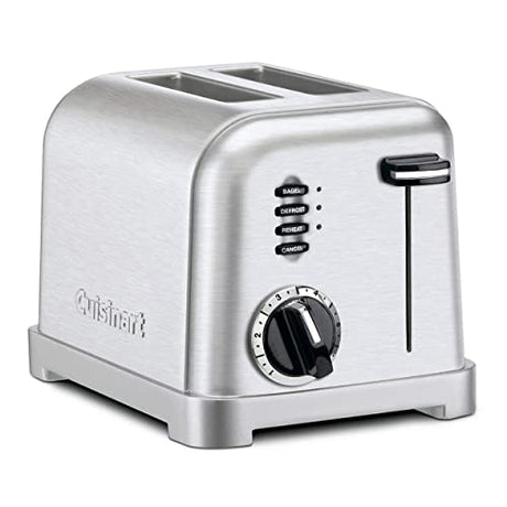 Cuisinart CPT-160 Metal Classic 2-Slice Toaster, Brushed Stainless Cuisinart