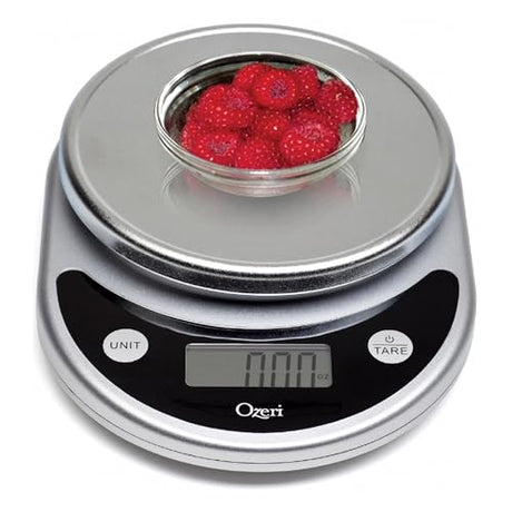 Ozeri® Pronto® Digital Multifunction Kitchen and Food Scale with Variable Graduation Technology®, Original Ozeri