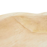 Okuna Outpost 16 In Handmade Wooden Dough Bowls for Decor, Paulownia Wood Cross Shaped Dough Bowl Okuna Outpost