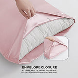 Juicy Couture Twin XL Size Satin Bed Sheet Set, Deep Pocket Silky Twin XL Sheet Set with 1 Fitted Sheet, 1 Flat Sheet, 1 Pillow Case, Wrinkle Resistant and Anti Pilling Bed Sheets - Pink Juicy Couture