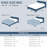 CozyLux King Size Comforter Set Black, 7 Pieces Pintuck Bed in A Bag Black Comforter King Size, Pinch Pleat Bedding Set with All Season Comforter, Sheets, Pillowcases & Shams CozyLux