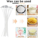 PXBBZDQ 12" Long Pre-Waxed Candle Wicks for Making - 100 Piece Thick Lx Wicks PXBBZDQ